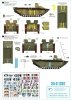 Star Decals 35-C1367 US PACIFIC WARS - IWO JIMA USMC LVT-2 and LVT(A)-2 Amtracks 1/35